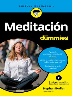 cover image of Meditación para Dummies